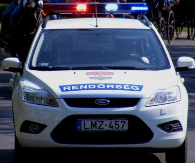 A rendörség a helyszínen nem talált senkit rendörség