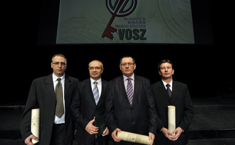 Horváth Ferenc 2010-ben elnyerte az Év Vállalkozója Díjat