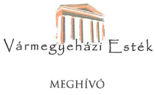 Vármegyeházi Esték Szekszárdon!